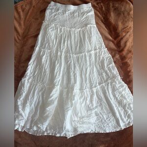 White skirt from pacsun.